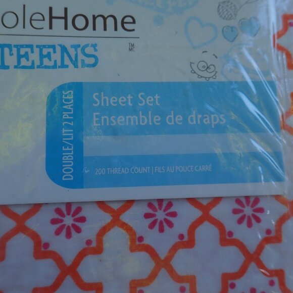 Canadiana - Vintage Zellers new Sheets for double/twin - Picture 3 of 6
